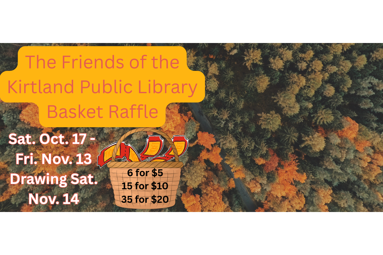 Details about library basket raffle event. Additional information can be found in the description. 