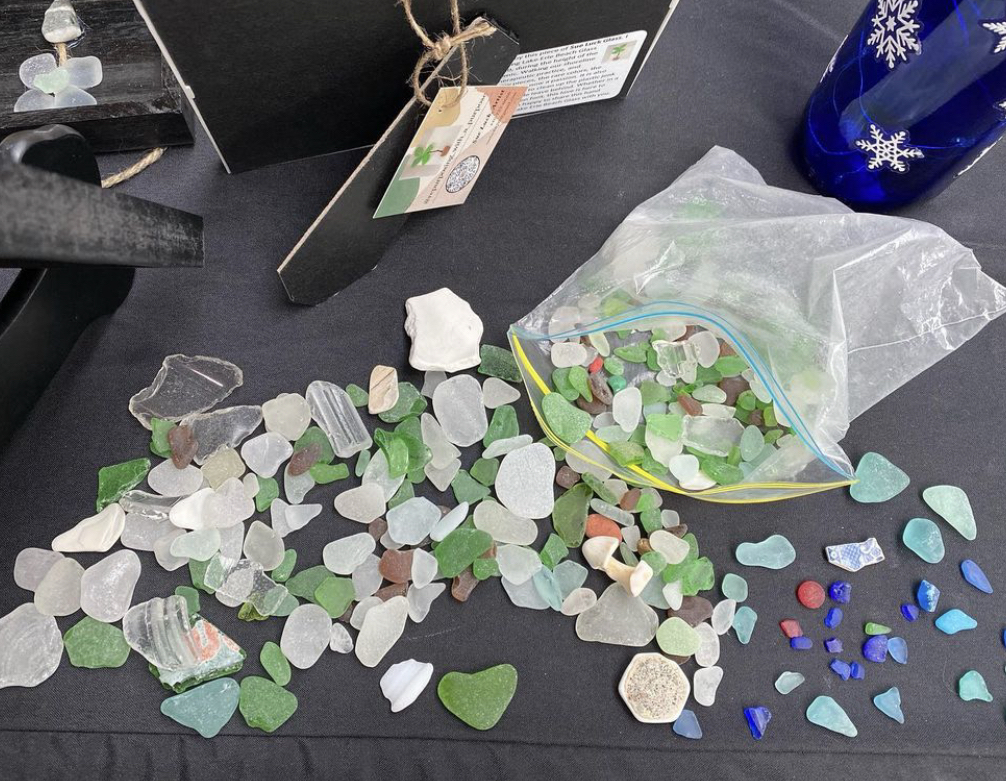 beach glass